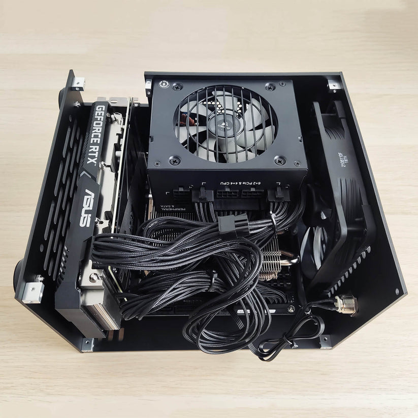 malkans SF8G Mini-ITX Gaming PC Case